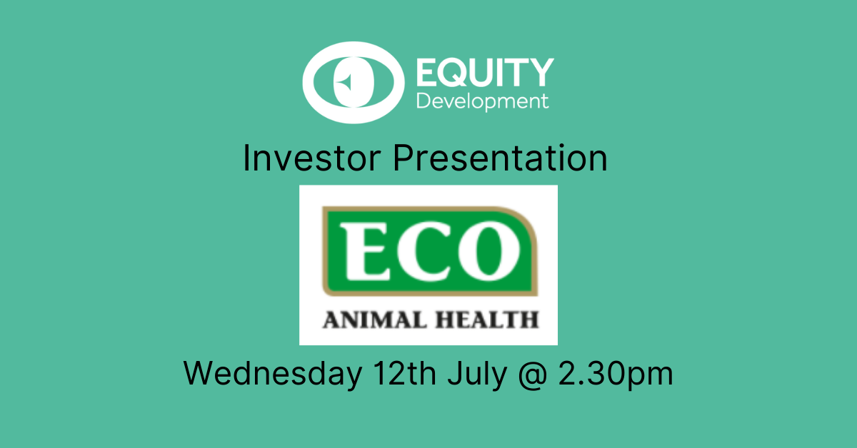 ECO Animal Health investor presentation (FY Results) 12th July 2023